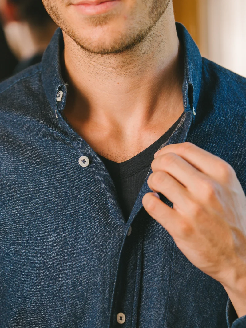 T-shirt col V homme