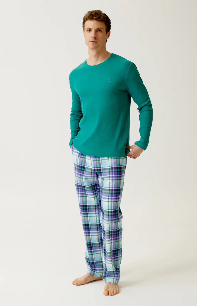 Pantalon en flanelle de coton - Adam