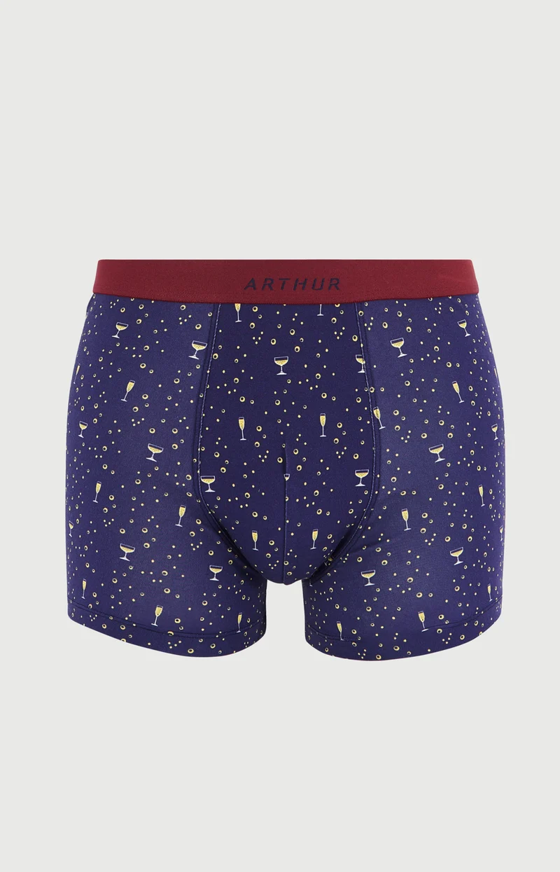 Boxer en jersey de coton - Champagne