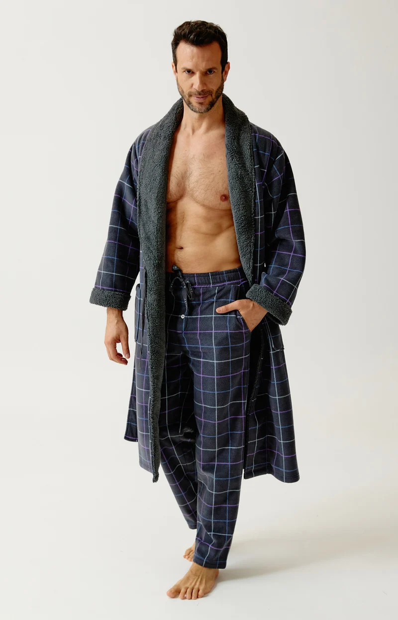 Robe de chambre en polaire - Carol