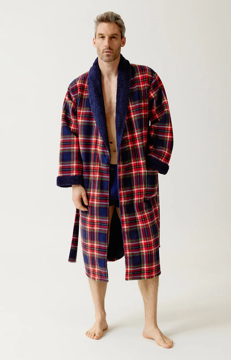 Robe de chambre en polaire - Léon