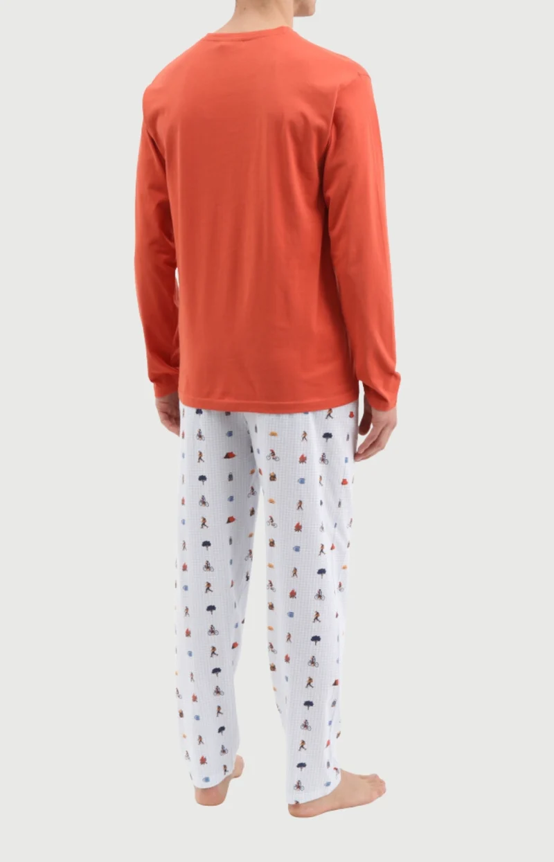 Pyjama en jersey de coton - Camping