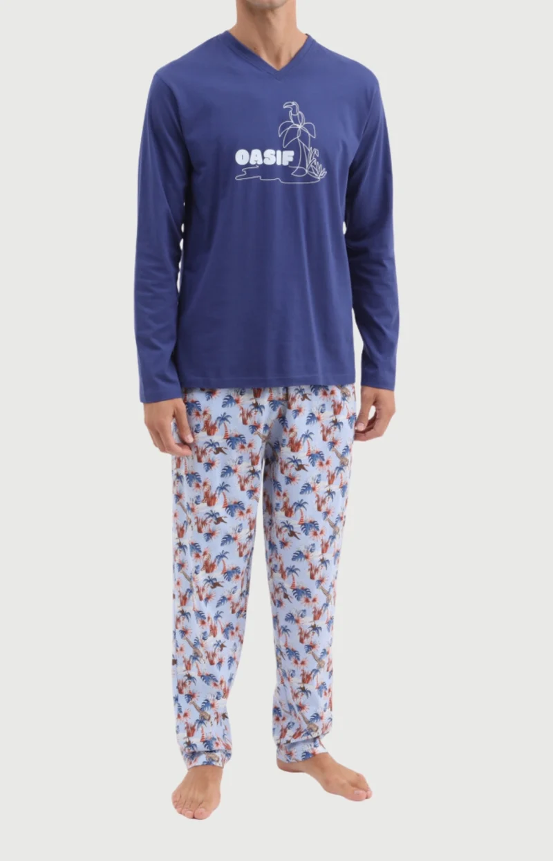 Pyjama en jersey de coton - Oasif