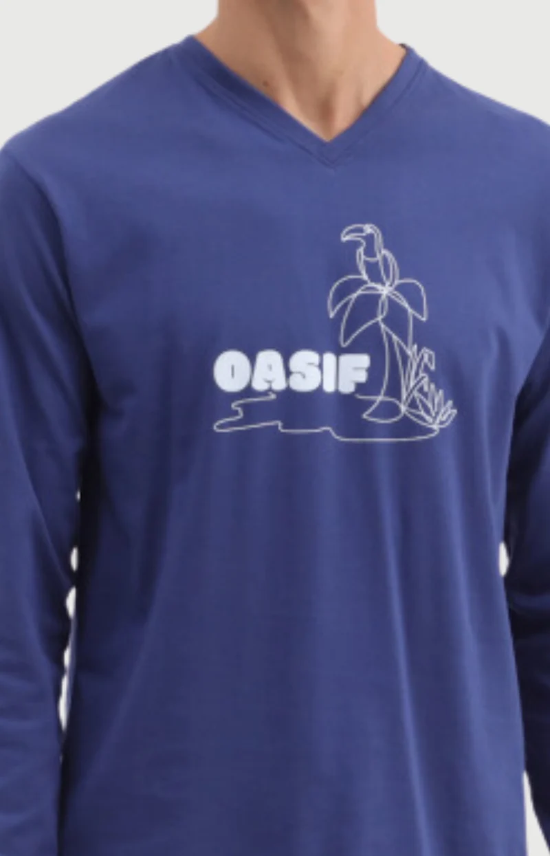 Pyjama en jersey de coton - Oasif