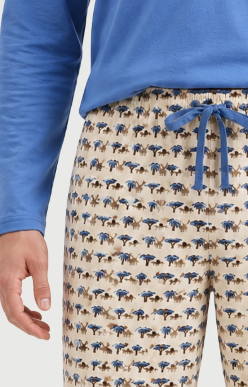 Pyjama en jersey de coton - Comment savane ?