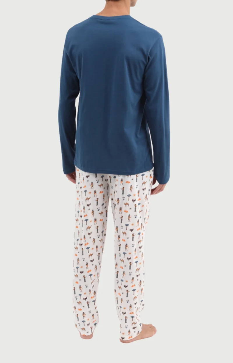 Pyjama en jersey de coton - Toucankamon