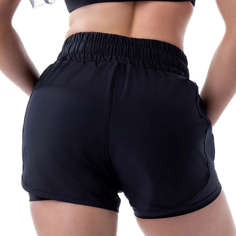 GAIDAMA WOMEN'S PREMIUM JIU JITSU BOARD SHORTS (BLACK)
