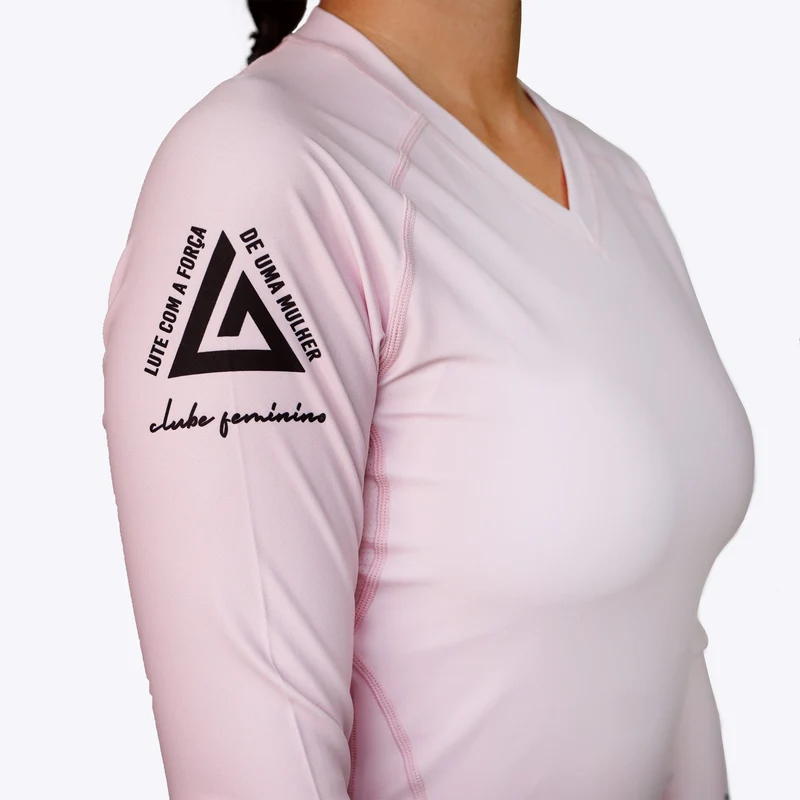 ATHENA FIGHTWEAR LUA RASHGUARD (LIGHT PINK)