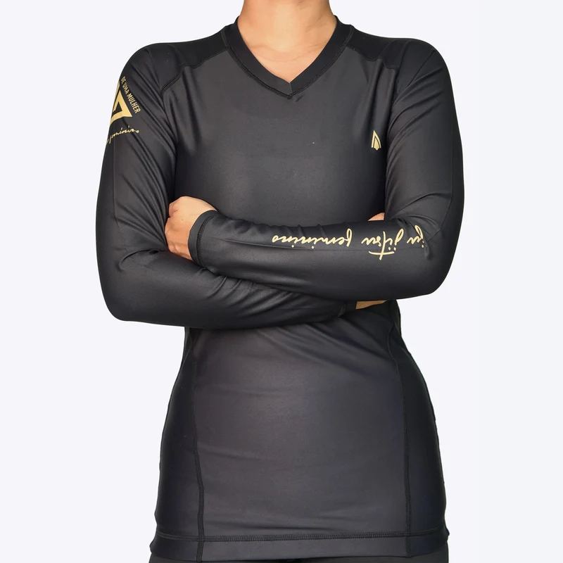 ATHENA FIGHTWEAR LUA RASHGUARD (BLACK)