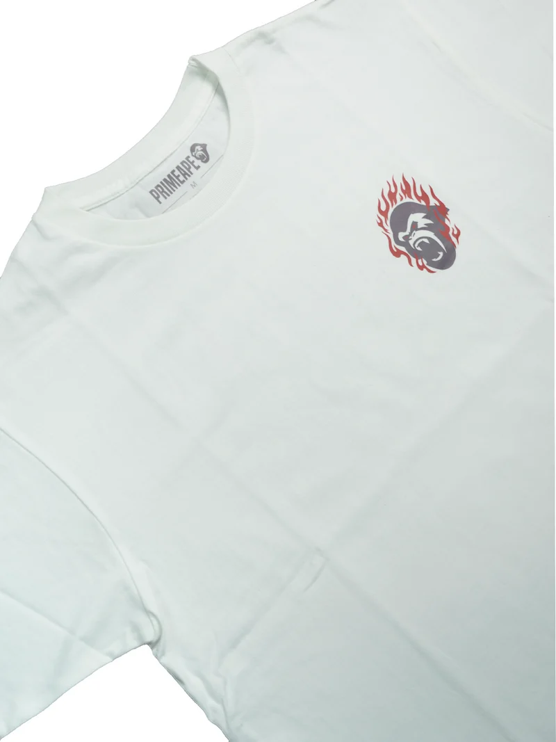 PRIMEAPE UNLEASHED OVERSIZED TEE (WHITE)