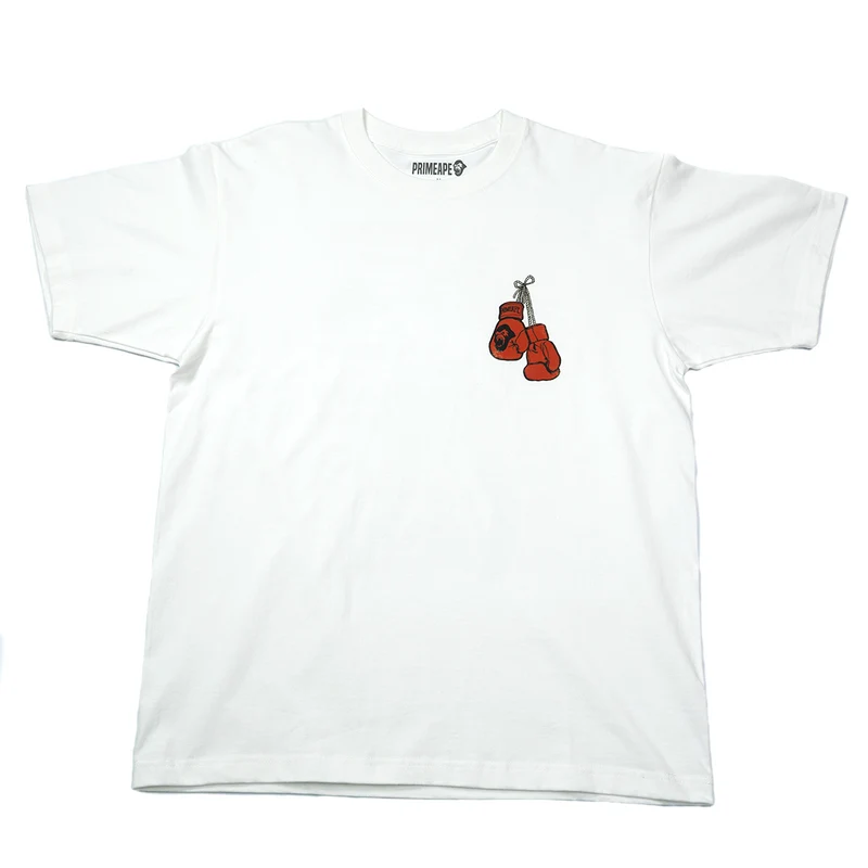 PRIMEAPE BOXING GRAPHIC TEE (WHITE)