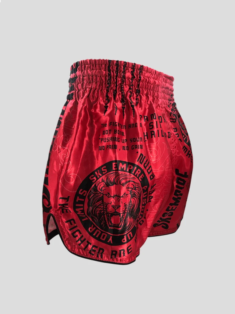 SKS EMPIRE TIGER STICKER BOMB SHORTS (VIVA MAGENTA)