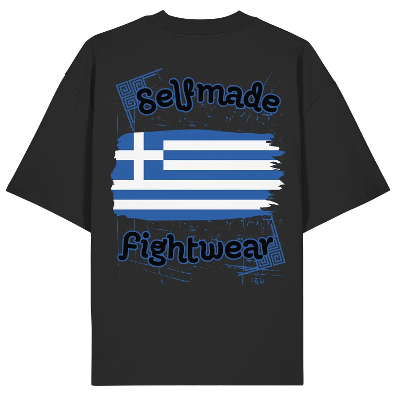 Greece Edition Gold No81 - Organic Oversize Shirt