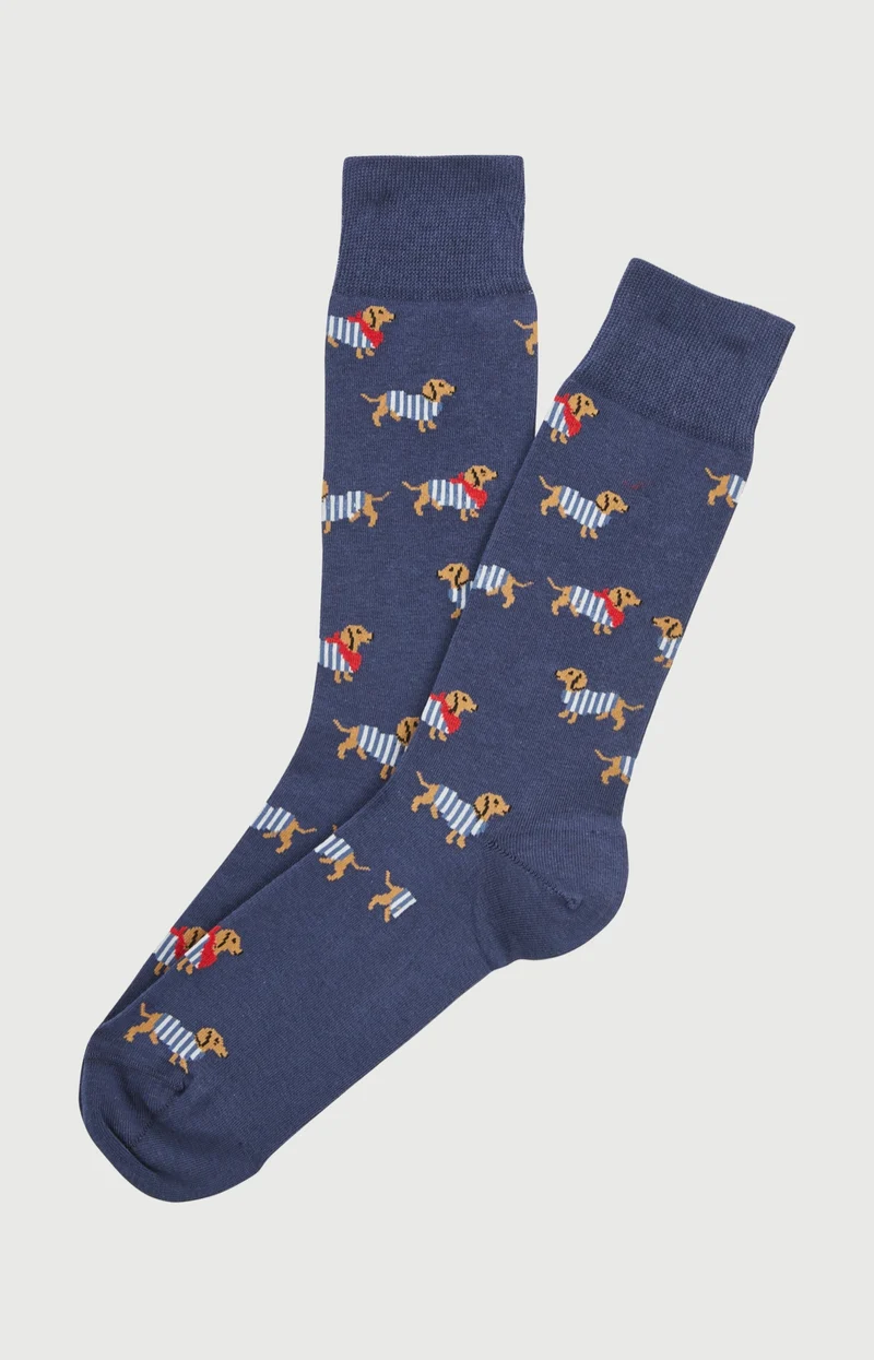Chaussettes en coton - Tobbie Marine