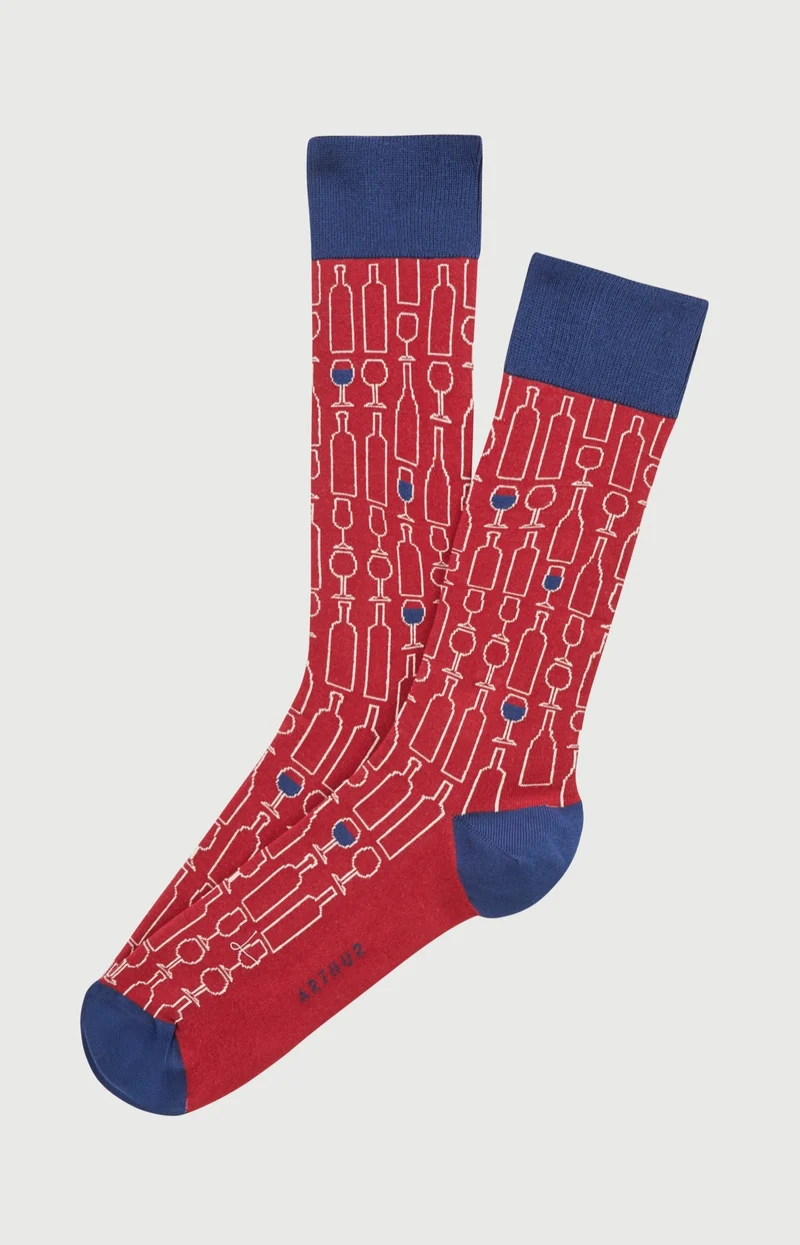 Chaussettes en coton - Vins