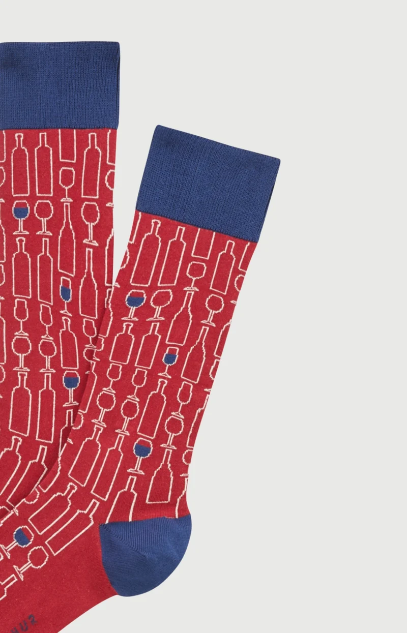 Chaussettes en coton - Vins
