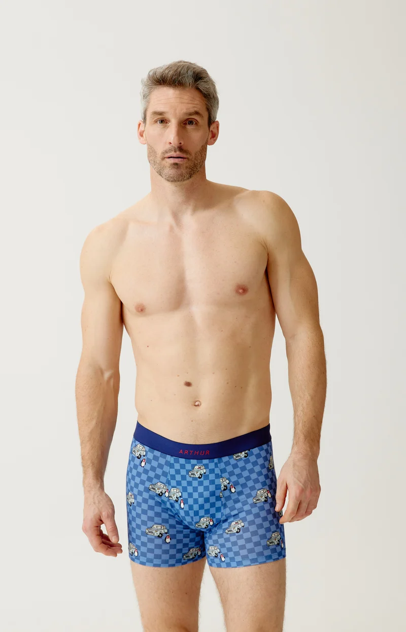 Boxer en jersey de coton - Lent au démarrage