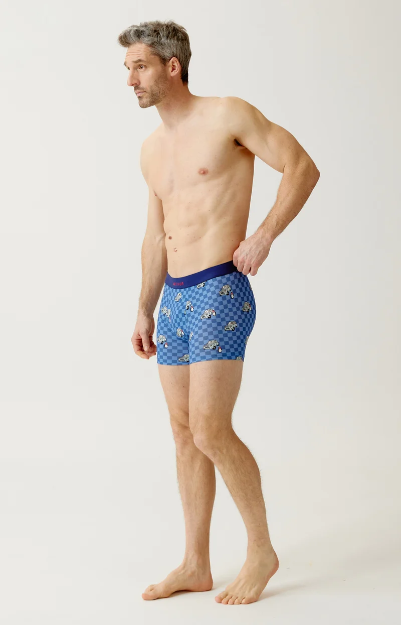 Boxer en jersey de coton - Lent au démarrage