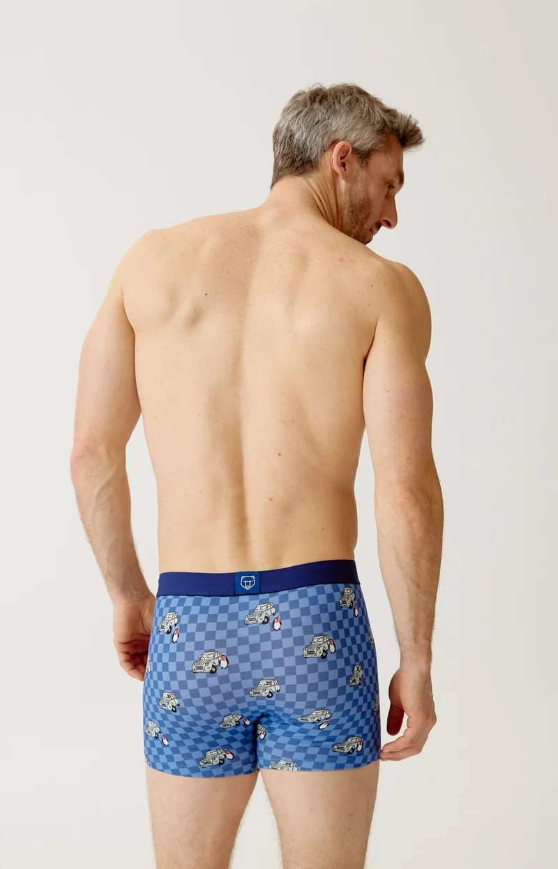 Boxer en jersey de coton - Lent au démarrage