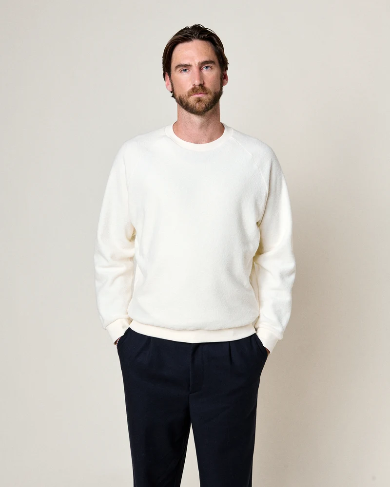 SWEATSHIRT AQUAE ECRU