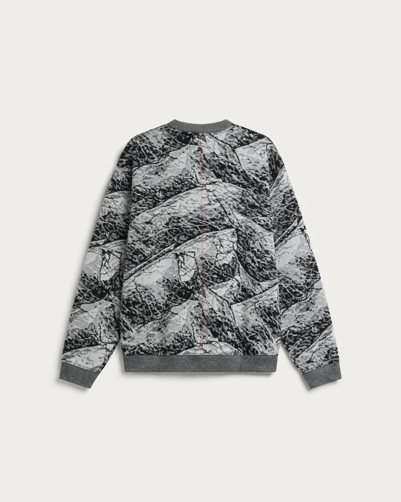 SWEATSHIRT CAVE MULTI-GREY