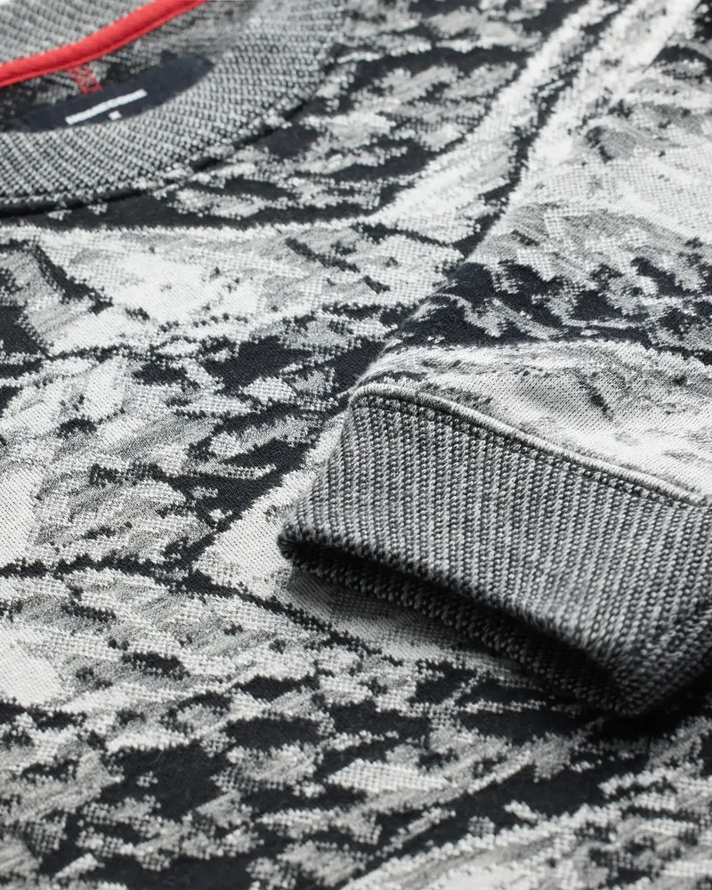 SWEATSHIRT CAVE MULTI-GREY