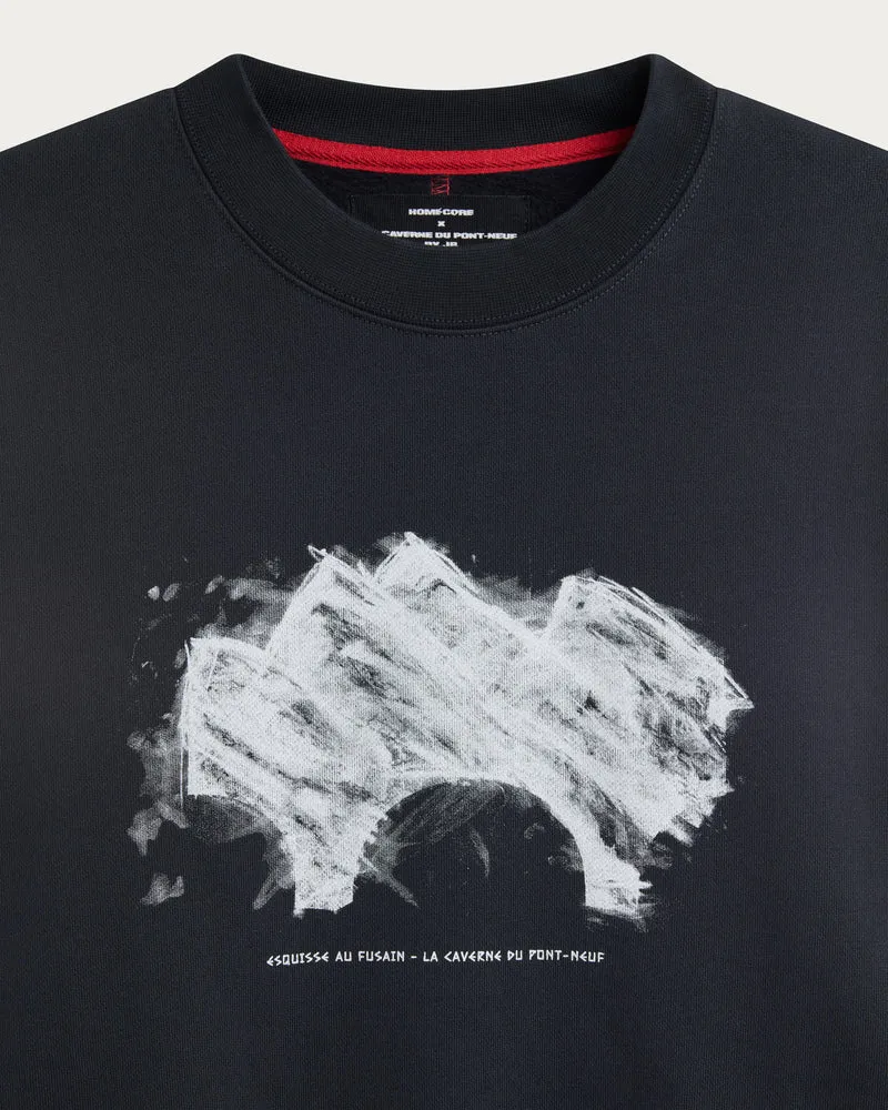 SWEATSHIRT FUSAIN NAVY