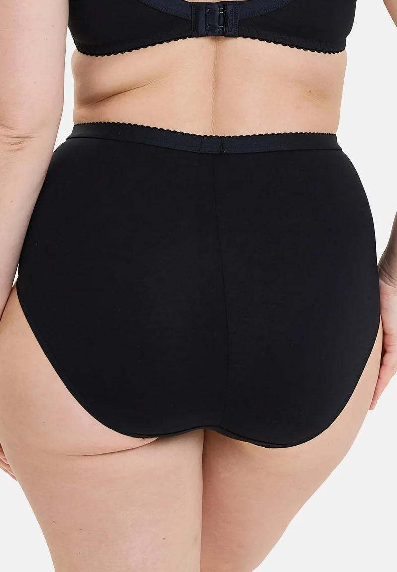 Lot de 2 culottes Coton d'Arum Noir et Blanc