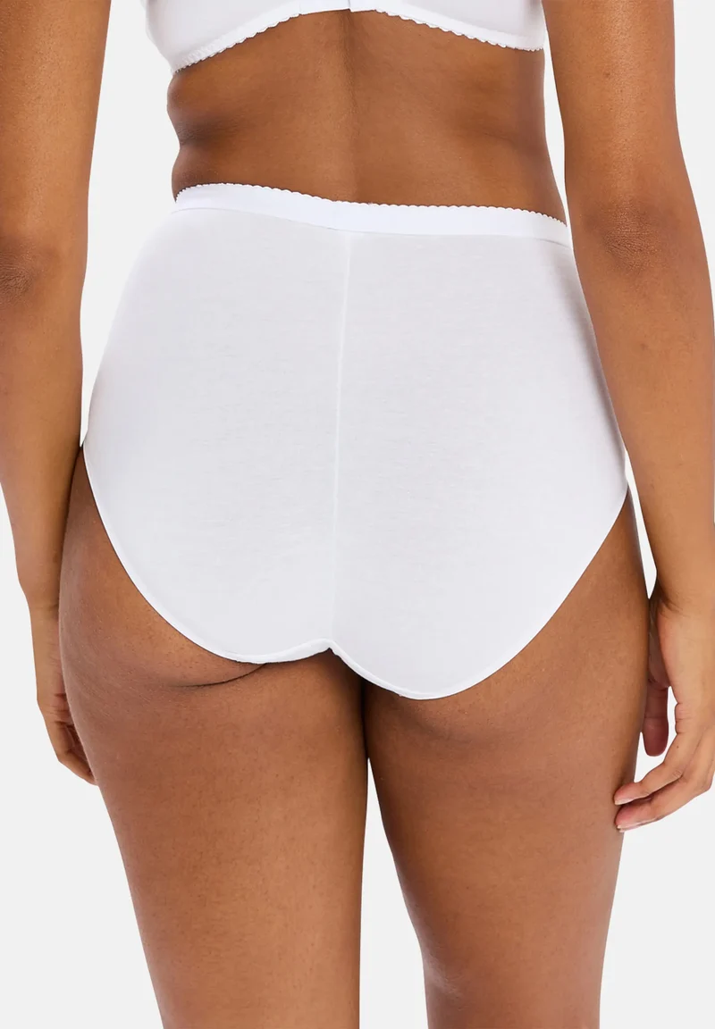Lot de 2 culottes Coton d'Arum Noir et Blanc