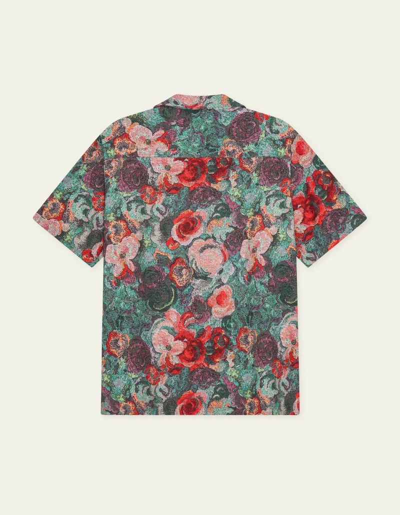 Les Deux Bouquet AOP SS Shirt Multicolor