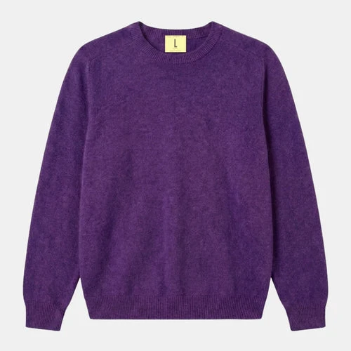Nitto Knitwear PULL COL ROND ARMEN PRUNE