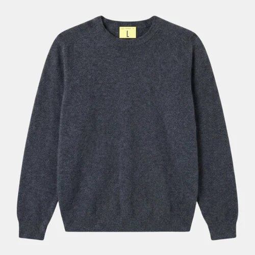 Nitto Knitwear PULL COL ROND ARMEN NAVY MIX