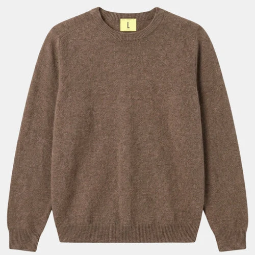 Nitto Knitwear PULL COL ROND ARMEN MOCHA
