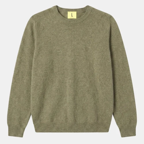 Nitto Knitwear PULL COL ROND ARMEN KHAKI