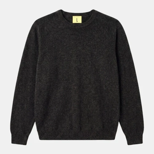 Nitto Knitwear PULL COL ROND ARMEN CHARCOAL