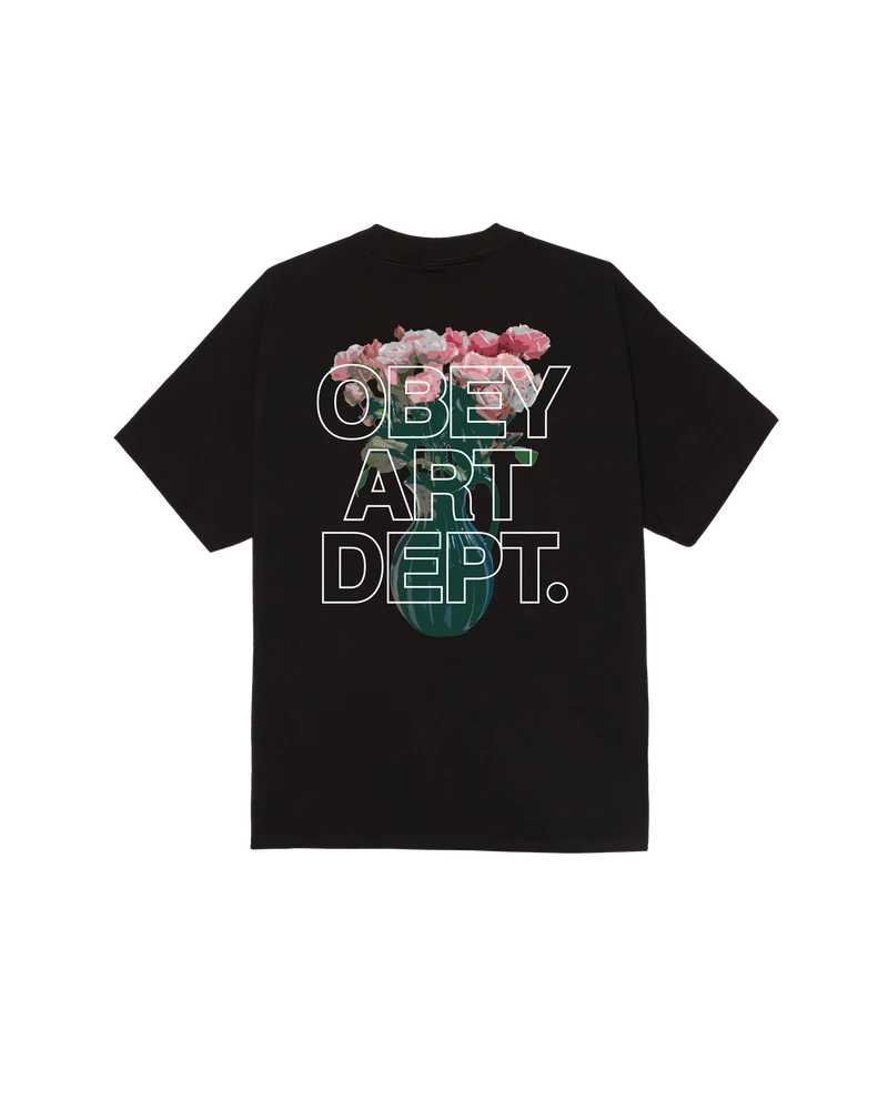 OBEY ART DEPT. CLASSIC T-SHIRT BLACK