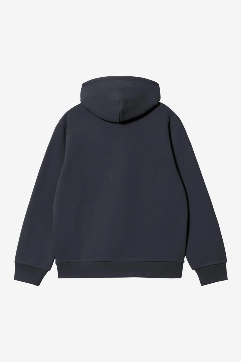 Carhartt Wip HOODED CARHARTT SWEAT Dark Navy / Dark Scarab