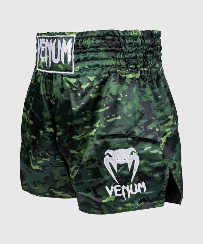 VENUM CLASSIC MUAY THAI SHORTS (FOREST CAMO)