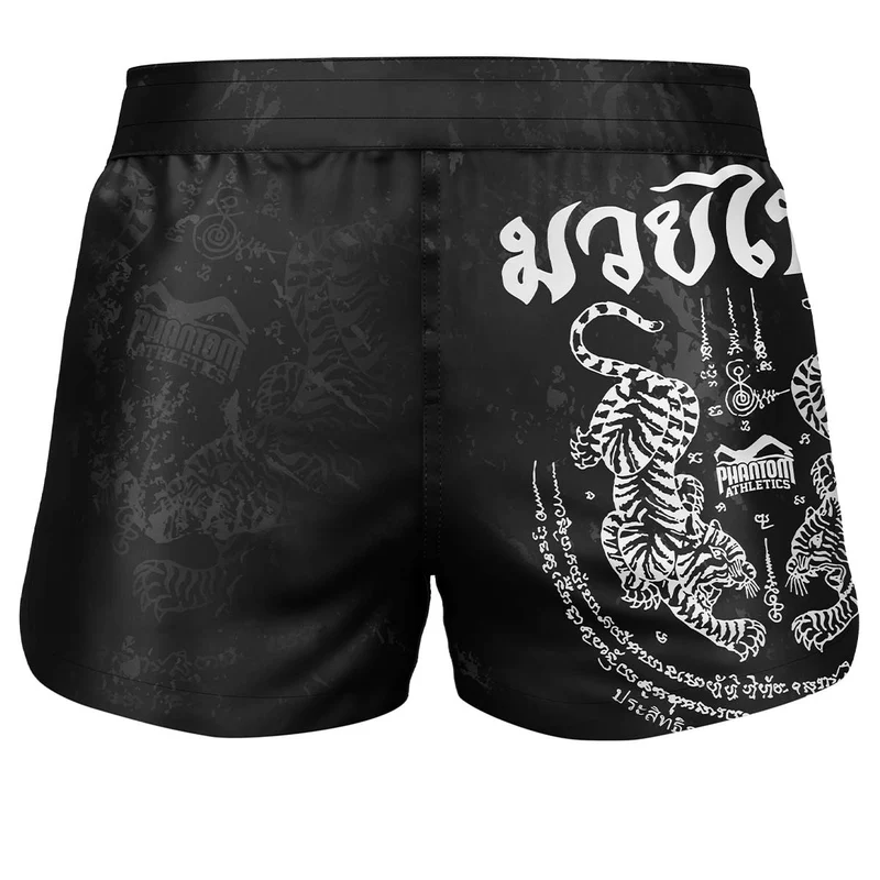 PHANTOM ATHLETICS FIGHTSHORTS FUSION MUAY THAI (BLACK)