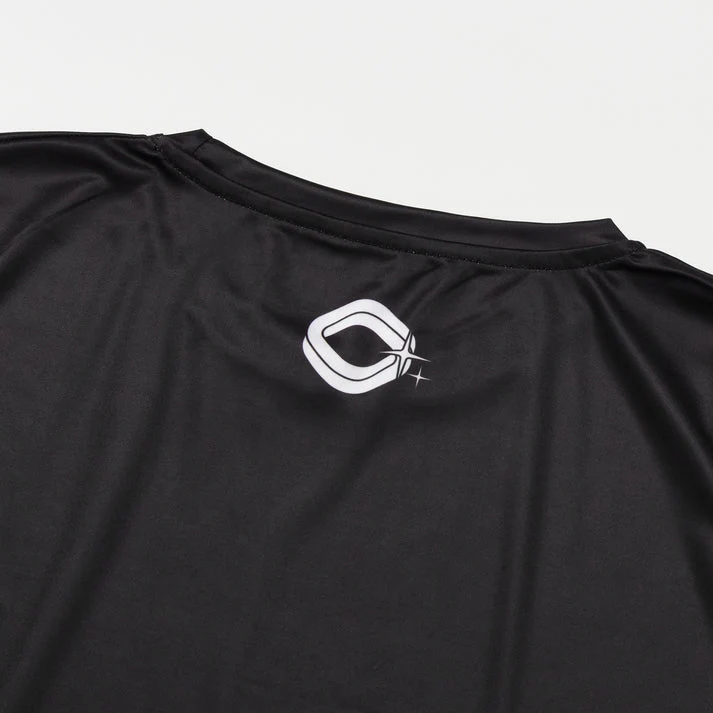 REBELLIOUS BEHAVIOR RBLS SPCS LOGO DRY FIT S/S TEE (BLACK)