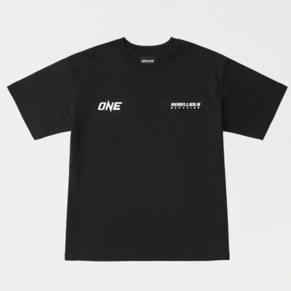 REBELLIOUS BEHAVIOR ONE x RBLS TEE (BLACK)