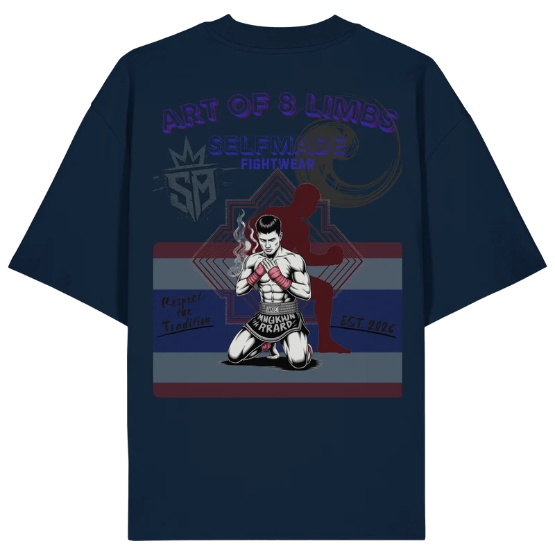 8 Limbs Muaythai No15 - Organic Oversize Shirt