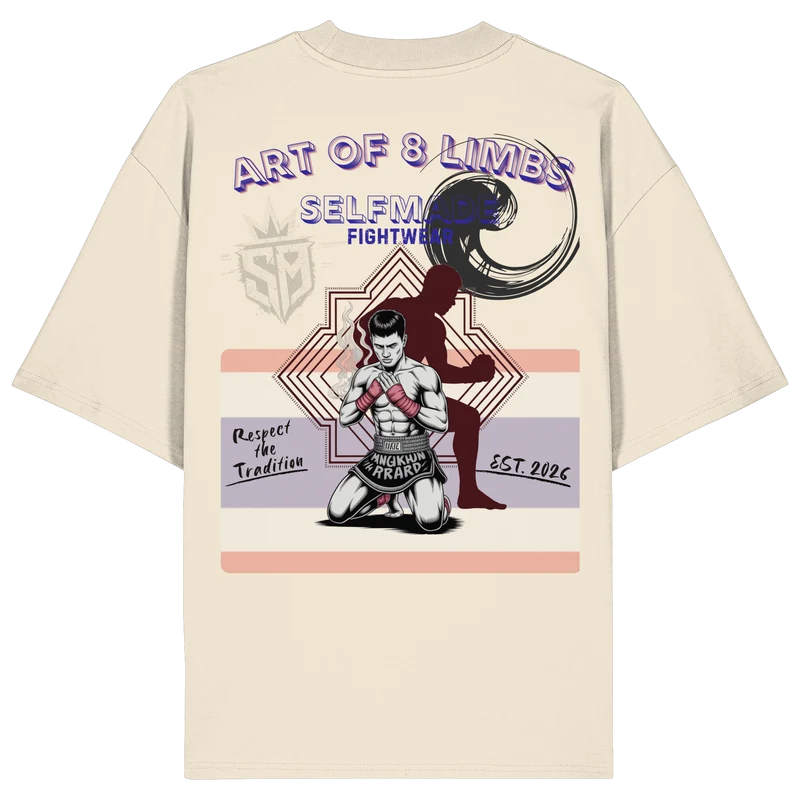 8 Limbs Muaythai No15 - Organic Oversize Shirt