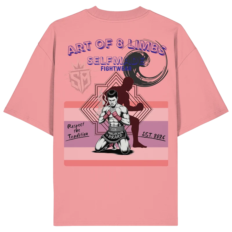8 Limbs Muaythai No15 - Organic Oversize Shirt