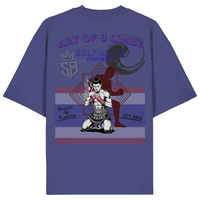 8 Limbs Muaythai No15 - Organic Oversize Shirt