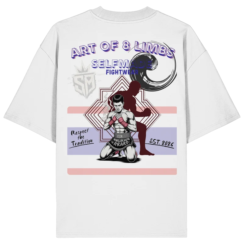 8 Limbs Muaythai No15 - Organic Oversize Shirt
