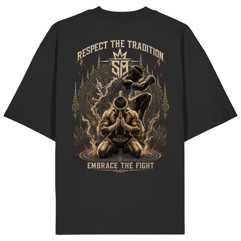 Wai Kru Muaythai No14 - Organic Oversize Shirt
