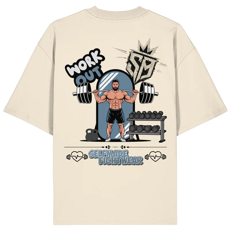 Work Out Gym No9 - Organic Oversize Shirt