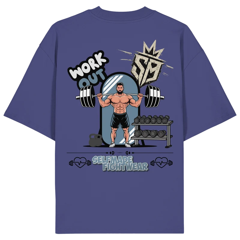 Work Out Gym No9 - Organic Oversize Shirt