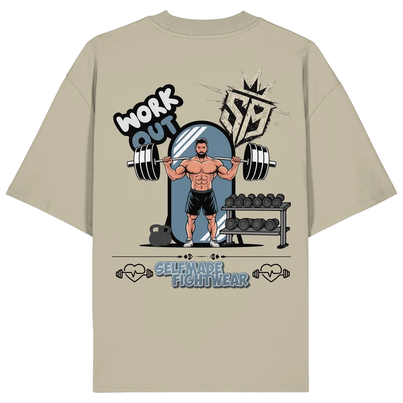 Work Out Gym No9 - Organic Oversize Shirt